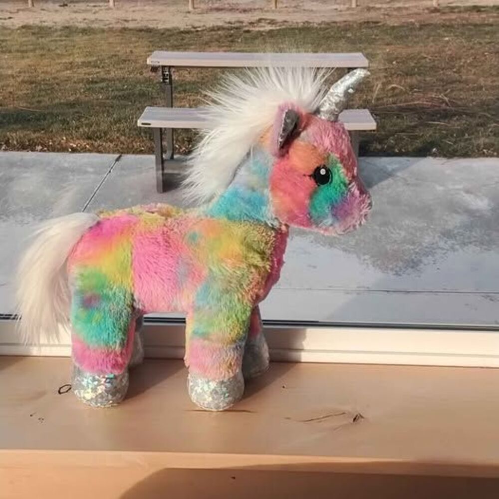 Build-A-Bear Workshop Rainbow Unicorn plush toy